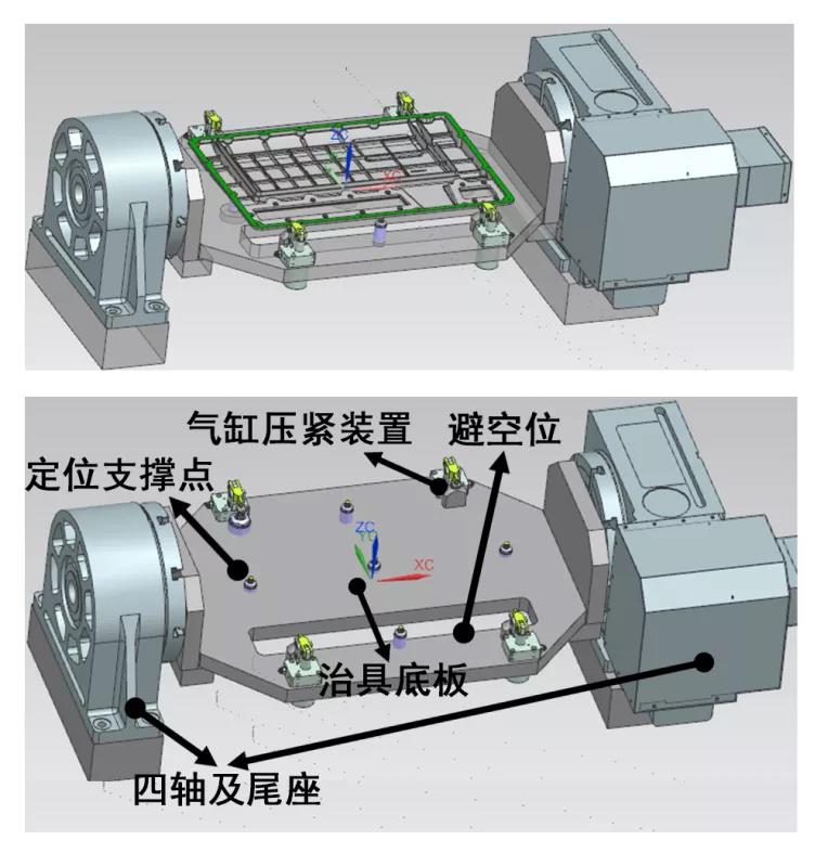 电控端盖加工夹具